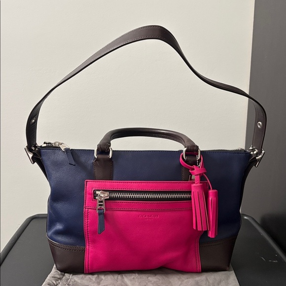Coach Legacy Colorblock Molly Satchel - Picture 2 of 12
